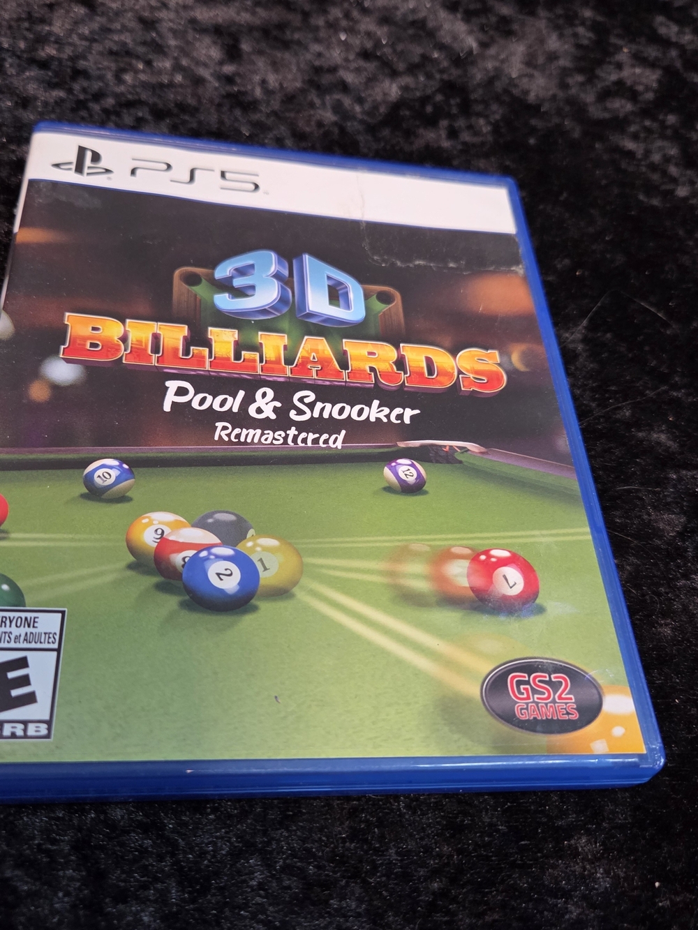3D Billiards Pool & Snooker Remastered (PS5) - - Blue Misprint